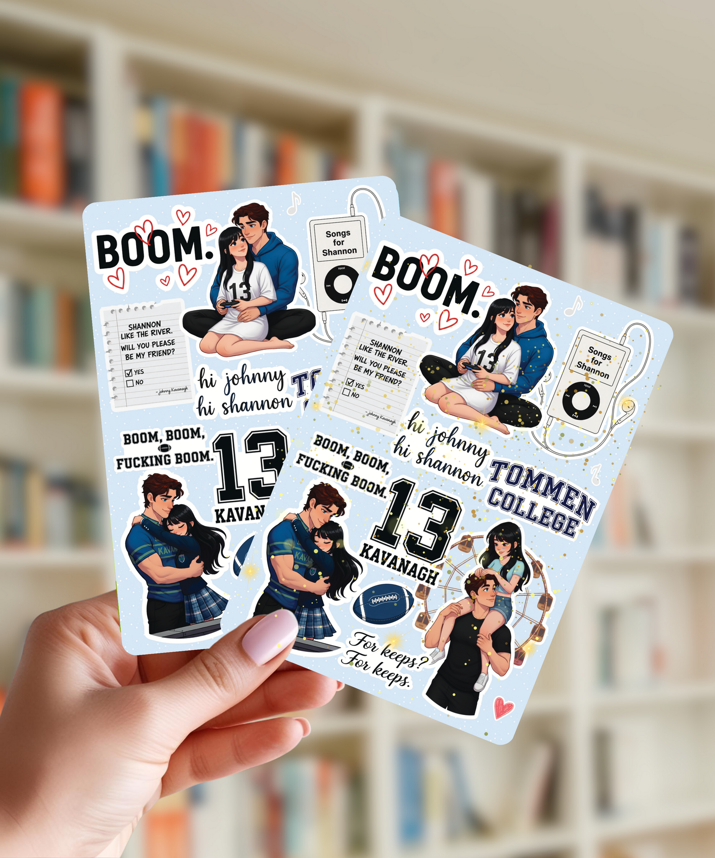 Boys of Tommen Kindle Insert | Chloe Walsh Tommen College Inspired Kindle Decor | Bookish E-Reader Accessory | Reader Gift | Binding 13